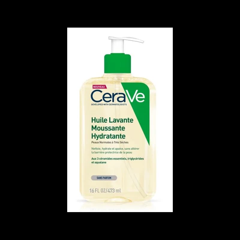 Cerave Huile Lavante Moussante Hydratante 473ml