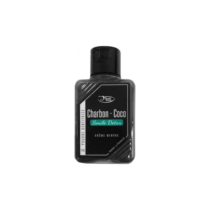 DENTI SMILE POUDRE BLANCHEUR CHARBON COCO 15 G