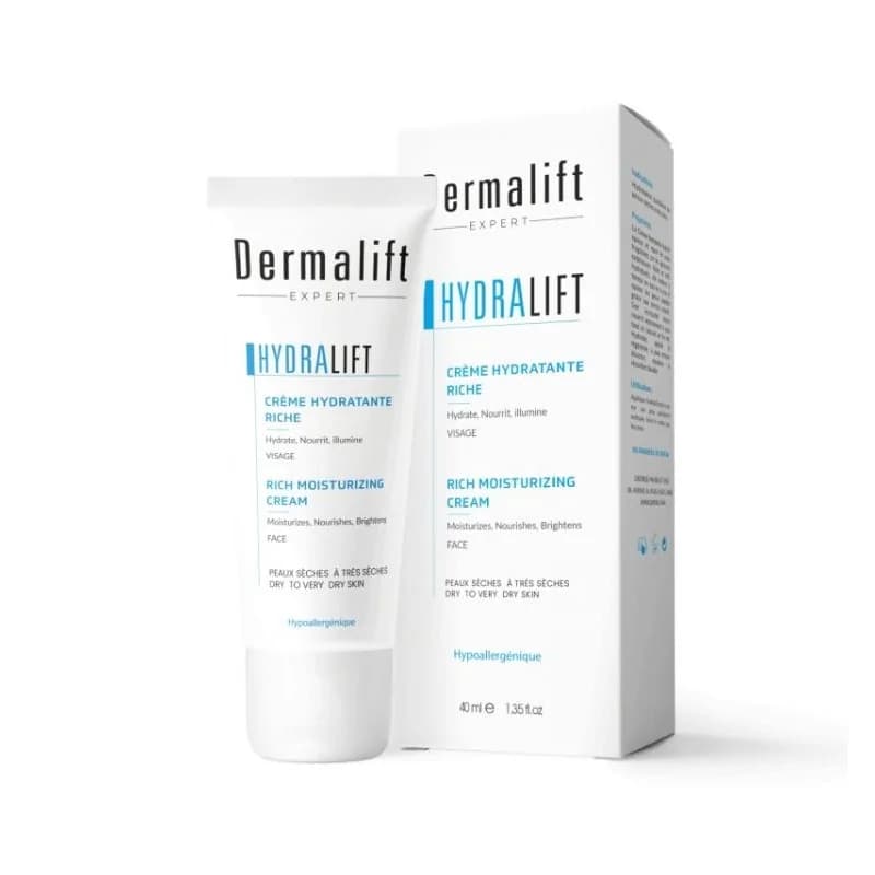 Dermalift Hydralift Crème Hydratante Peaux Sèches À Très Sèches 40 Ml