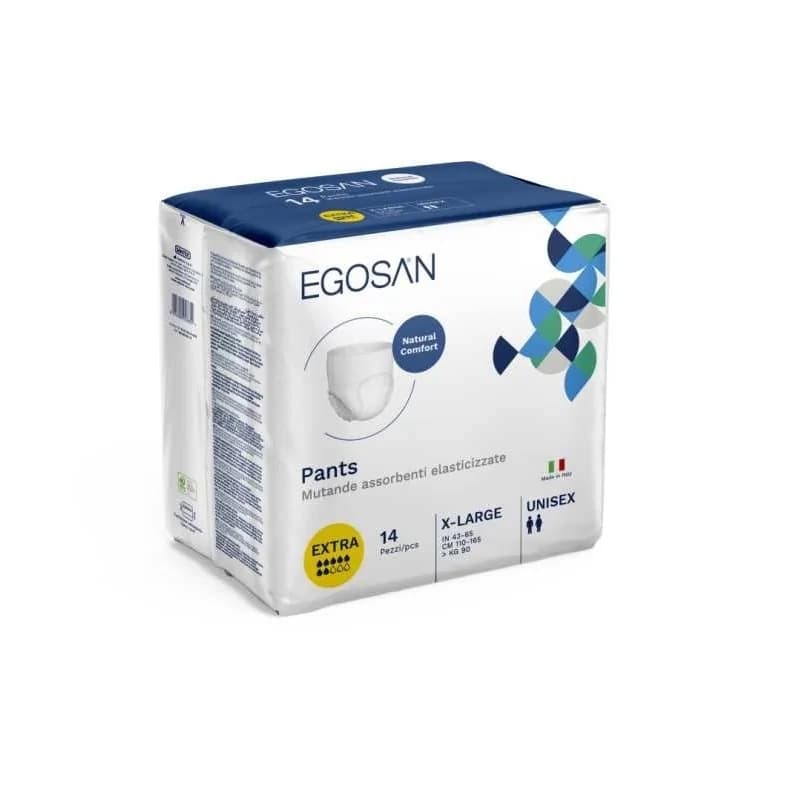 EGOSAN CULOTTES ABSORBANTES TAILLE S 14 UNITES