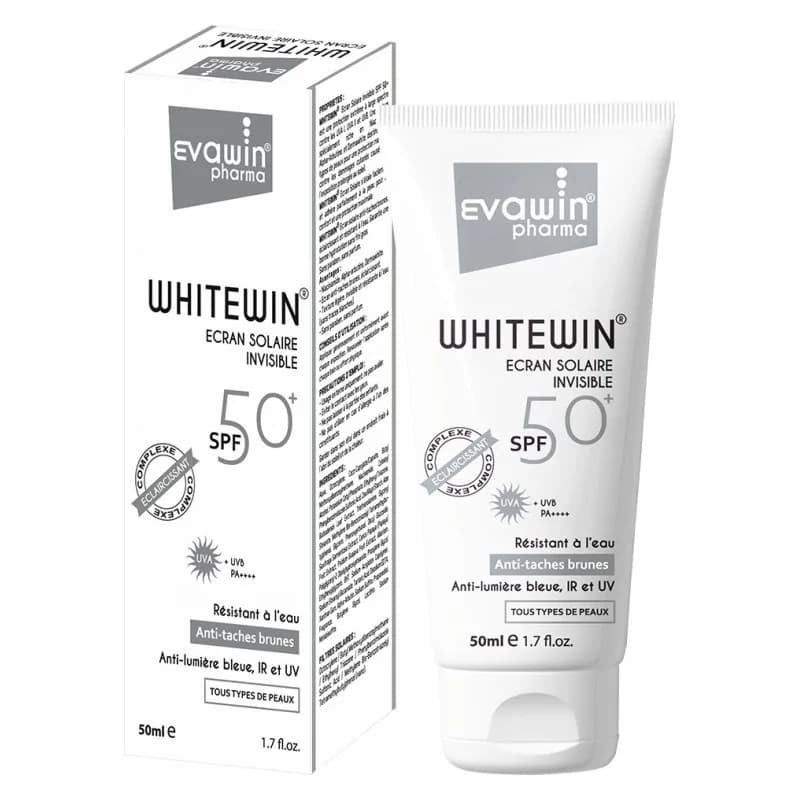 EVAWIN WHITEWIN ÉCRAN SOLAIRE INVISIBLE ANTITACHE SPF 50+ (50ML)