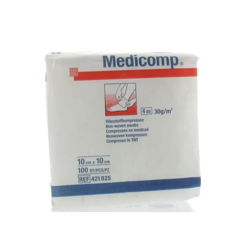 Hartmann Medicompresses 10*10cm 100/Boite
