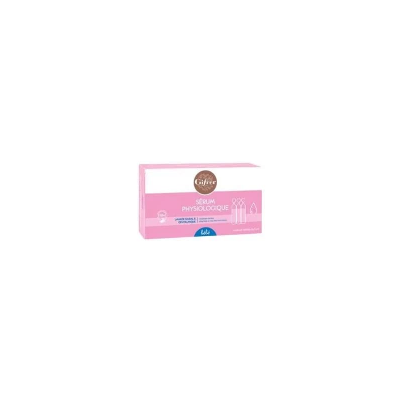 GIFRER SERUM PHYSIOLOGICA BTE X 5 UNIDOSES 5 ML