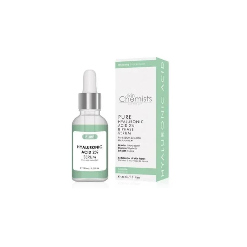 SkinChemists Serum Pure A L’Acide Hyaluronic 2% 30ml