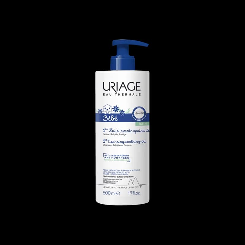 Uriage Bébé 1er Huile Lavante Apaisante 500ml