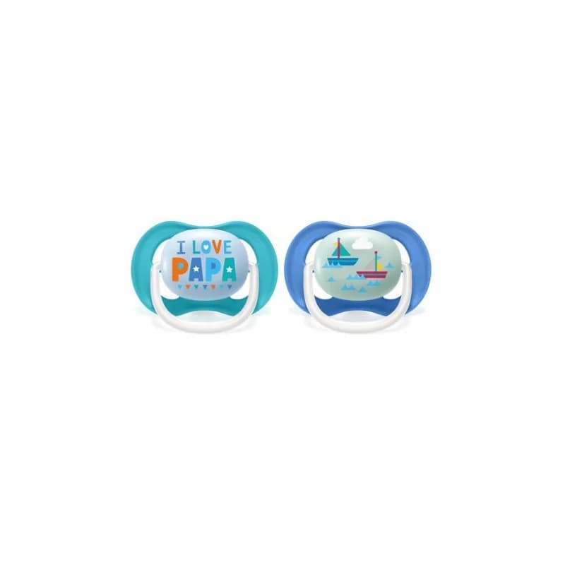 AVENT SUCETTE ULTRA AIR HAPPY 6-18 MOIS SCF080/03