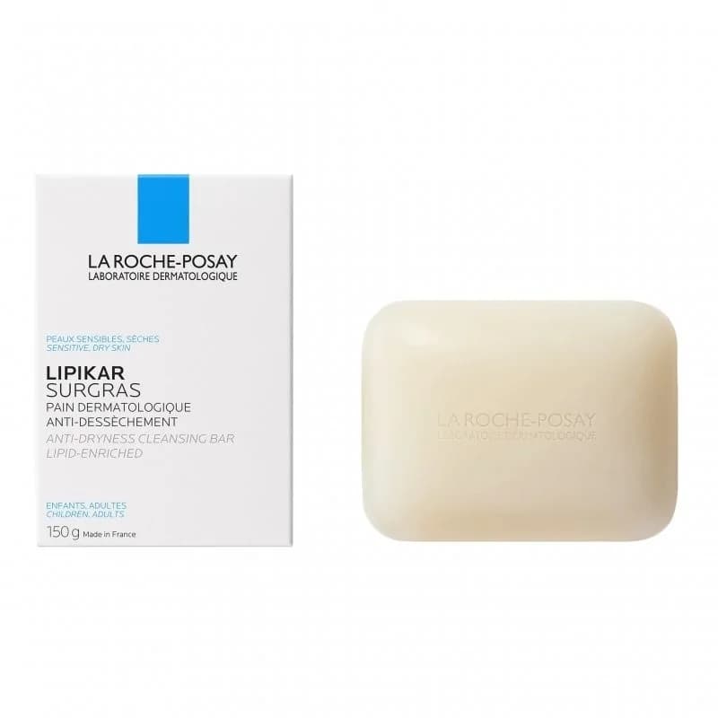 LA ROCHE-POSAY LIPIKAR PAIN PHYSIOLOGIQUE PEAU SENSIBLE SÈCHE 150G