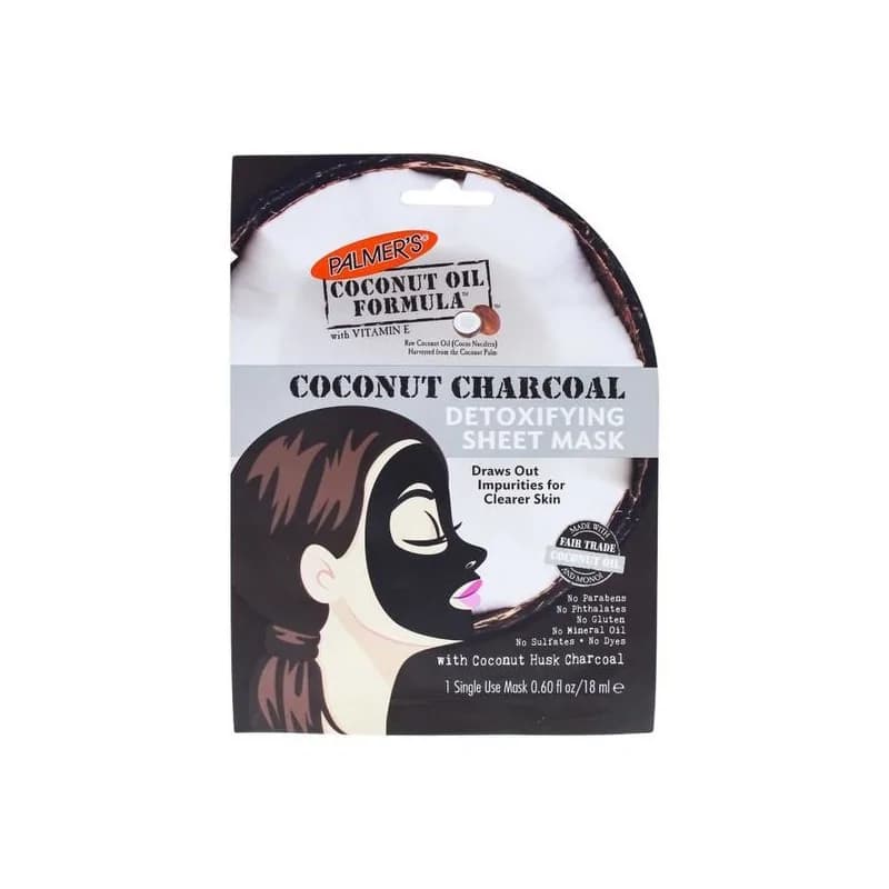 Palmer's MASQUE DETOX HUILE COCO & CHARBON 18ML