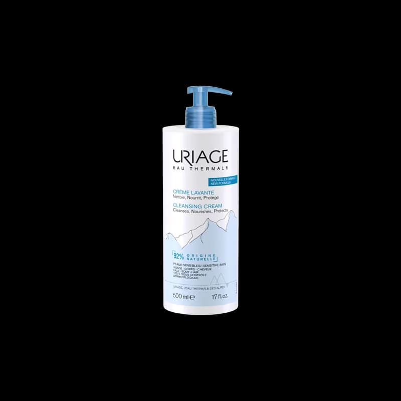 URIAGE CREME LAVANTE 500ml Surgras Moussant Sans Savon