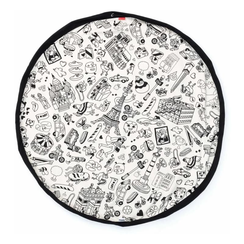 play&go Sac de rangement de jouets et tapis de jeux Play & Go Coloriage Paris
