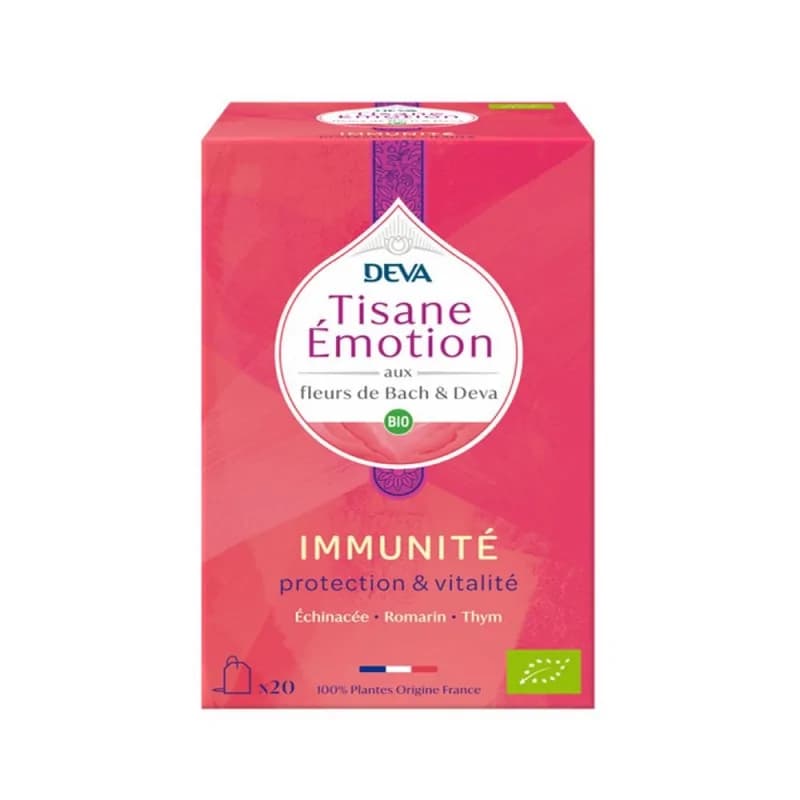 DEVA Tisane Emotion Immunité Protection & Vitalité 20 Sachets