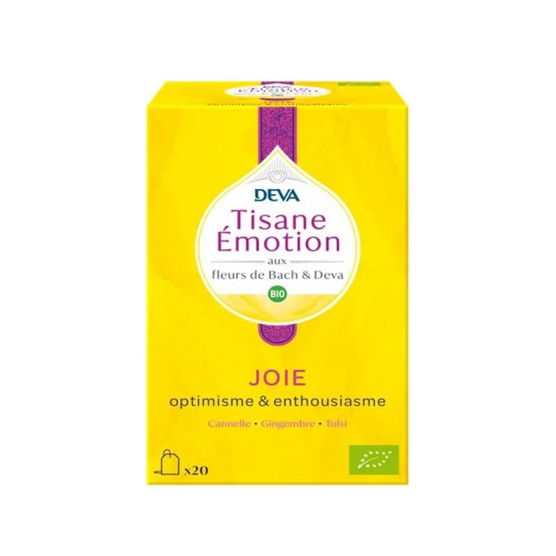 DEVA Tisane Emotion Joie Optimisme & Enthousiasme 20 Sachets
