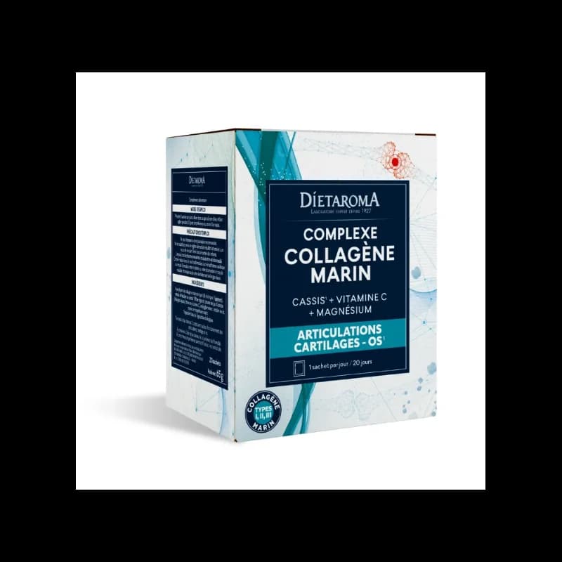 DIETAROMA COMPLEXE COLLAGÈNE MARIN 20 SACHETS