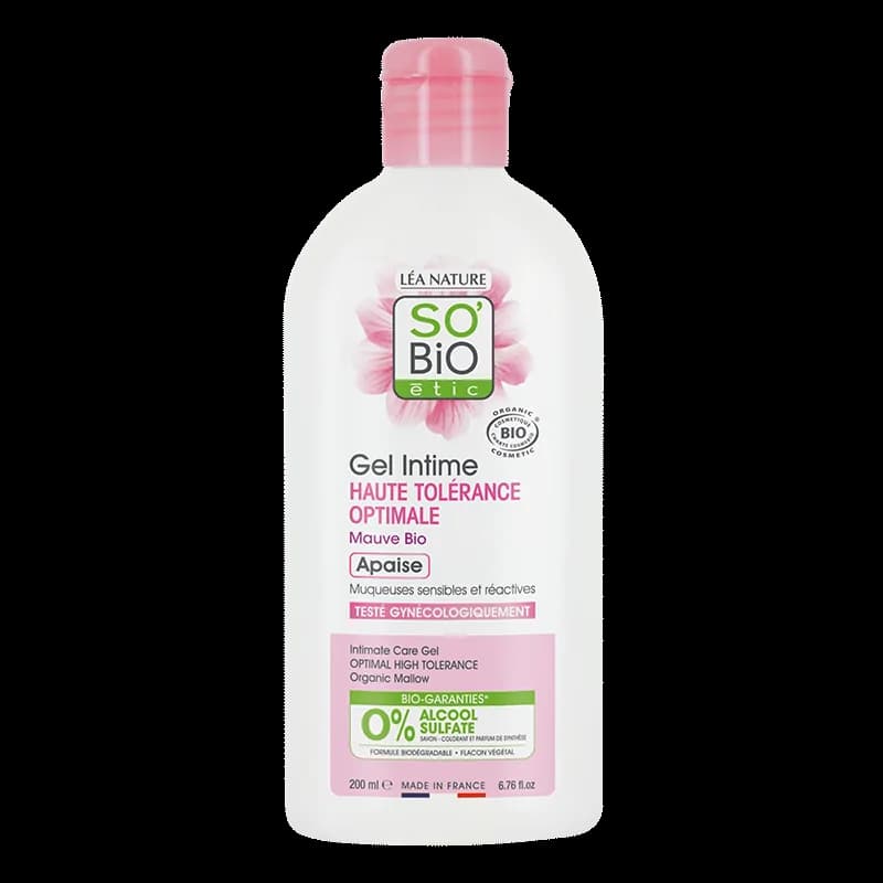 SO BIO GEL INTIME FLEUR DE MAUVE HYPOALLERGENIQUE 200 ML