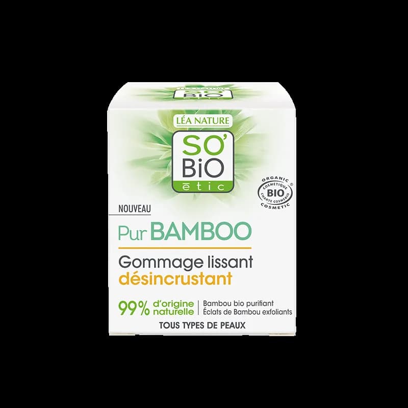 SO BIO GOMMAGE LISSANT DESINCRUSTANT BAMBOO 50 ML