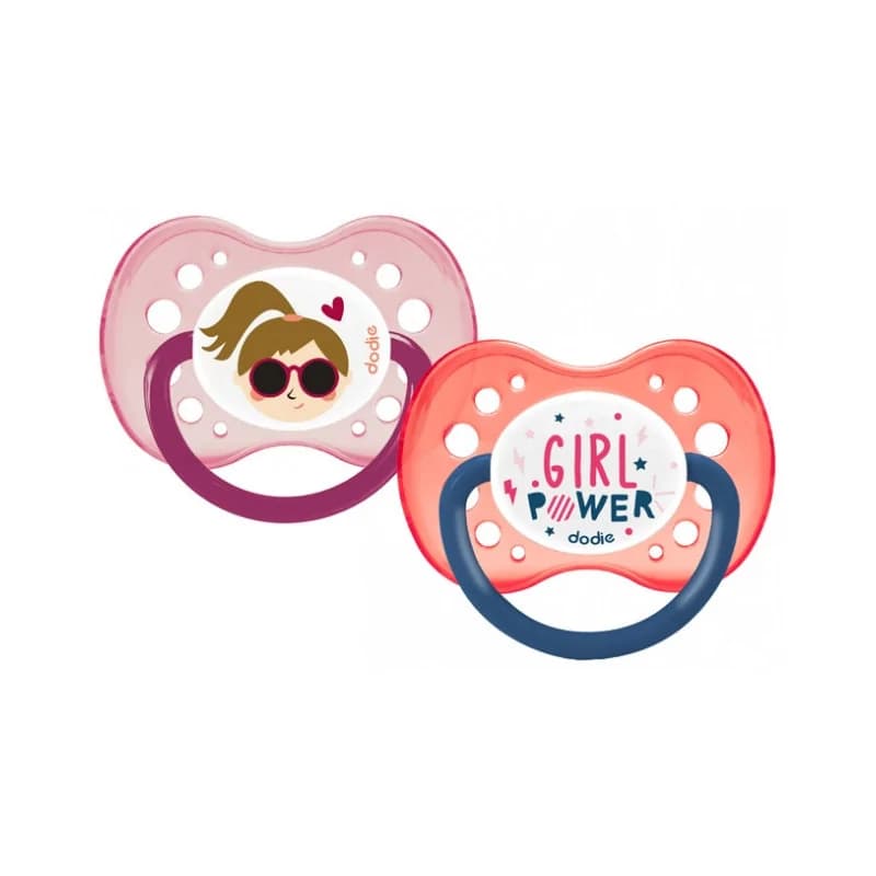 DODIE SUCETTE ANATOMIQUE 71 +18M  DUO GIRLY