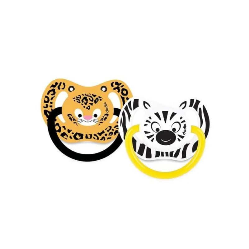 DODIE SUCETTE PHYSIOLOGIQUE 67 +6M  DUO IMPRIMES JUNGLE