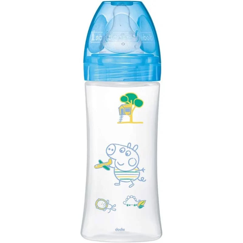 DODIE BIBERON INITIATION+ 330ML SN GEORGE  +6 M TET RONDE 3 VIT D3