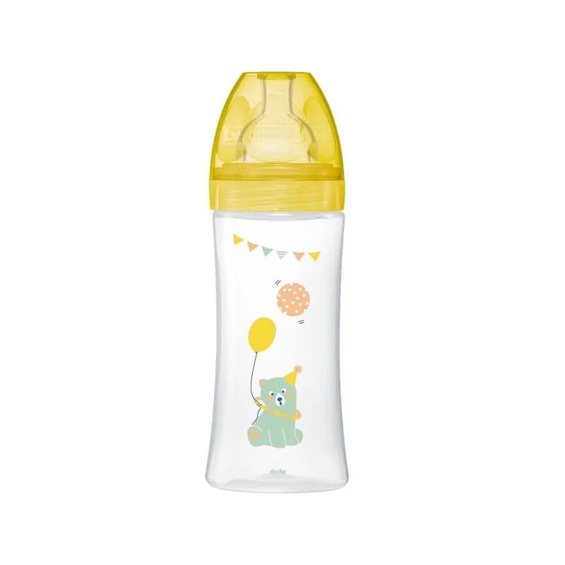 DODIE BIBERON SENSATION+ 330ML LE CIRQUE  +6 M TÉT PLATE D3