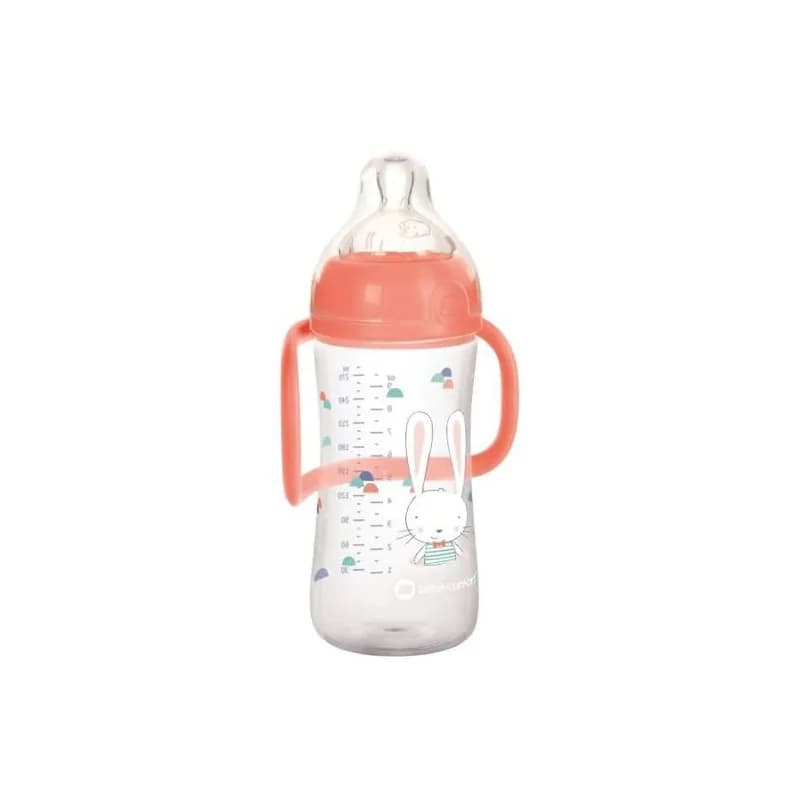 BÉBÉ CONFORT BIBERON  PP EMOTION AVEC POIGNEES 270 ML - CORAIL 8129