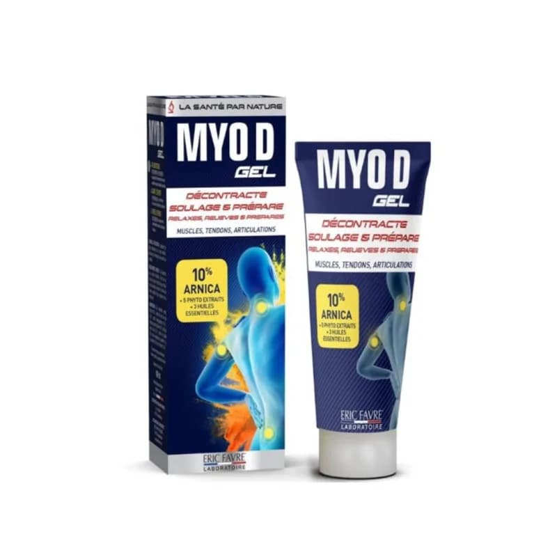 Eric Favre Myo D Gel Decontracte Soulage & Prepare 100ml
