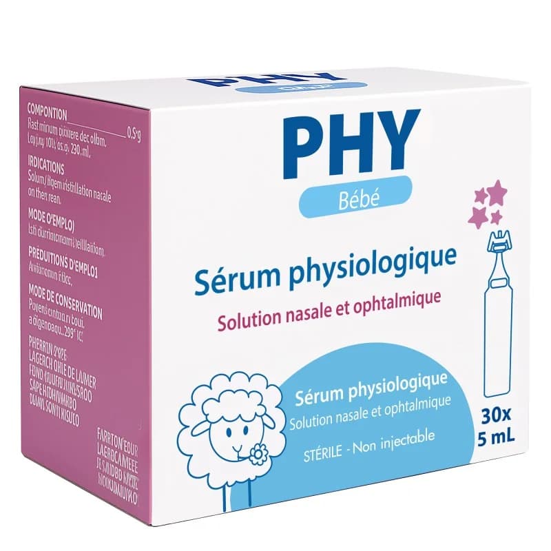 GILBERT PHY SERUM PHYSIOLOGIQUE 30X5ML