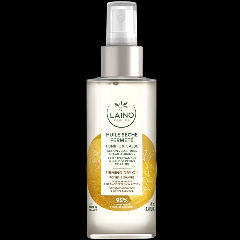 LAINO HUILE SECHE FERMETE TOUS TYPES DE PEAUX 100ML