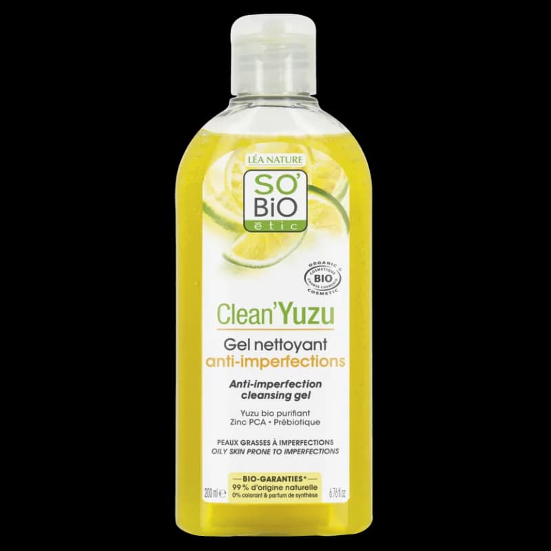 So Bio Yuzu Gel Nettoyant Anti-imperfections 200Ml