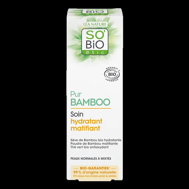 So Bio Soin Hydratant Matifiant Bamboo 50Ml