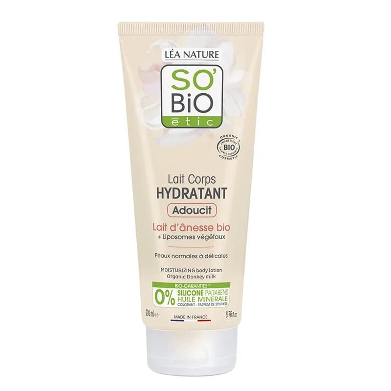 So Bio Lait Corps Hydratant Lait d’Ânesse 200Ml