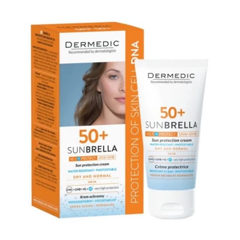 DERMEDIC SUNBRELLA ECRAN SPF50+ PSN 50ML