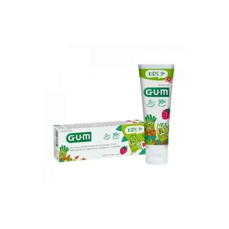 GUM  KIDS DENTIFRICE FLUORÉ 3 ANS 50 ML