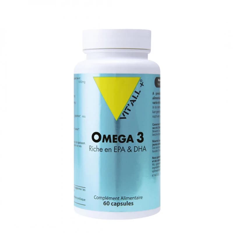 VIT’ALL+ Oméga 3 60 Capsules