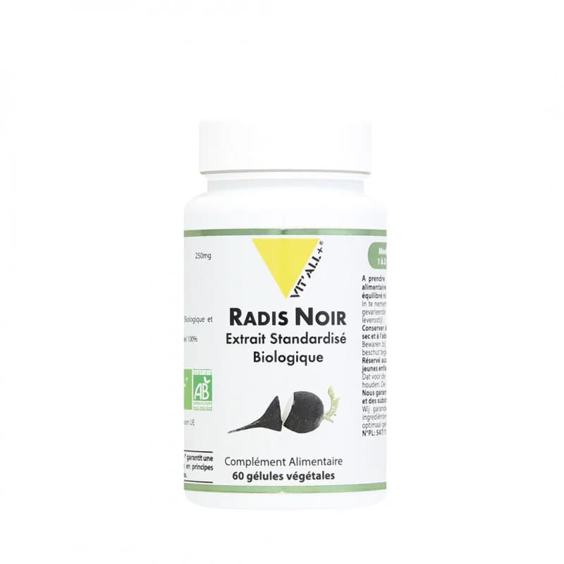 VIT’ALL+ Radis Noir 60 Gélules