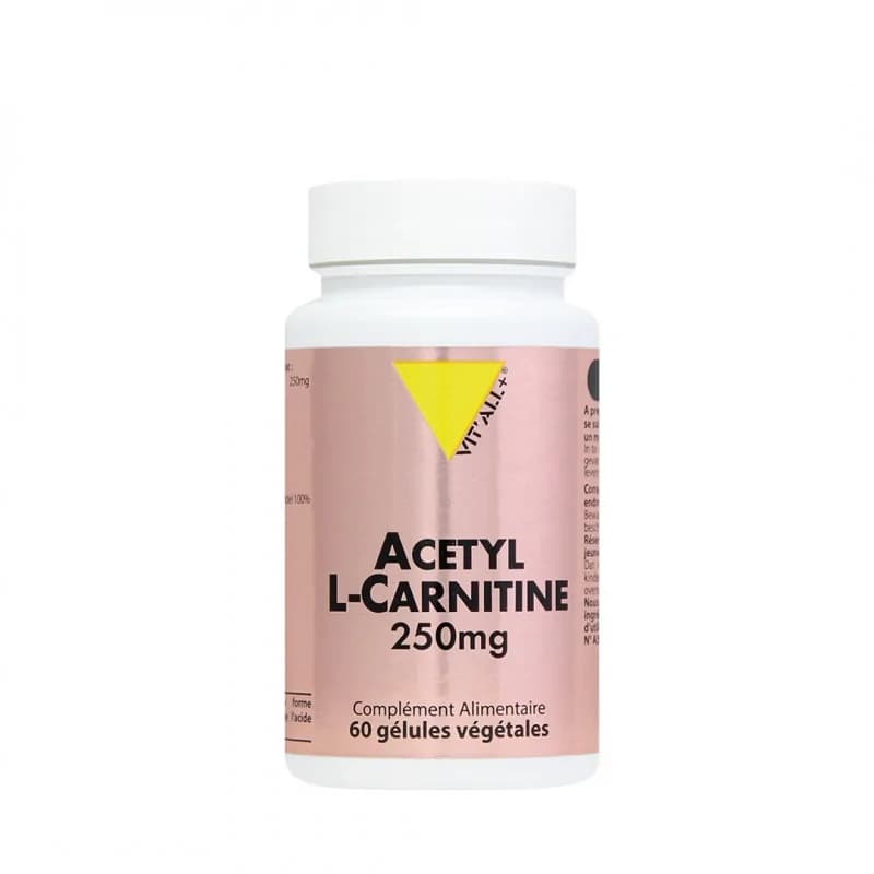 VIT’ALL+  Acétyl L-Carnitine 250Mg 60 Gélules