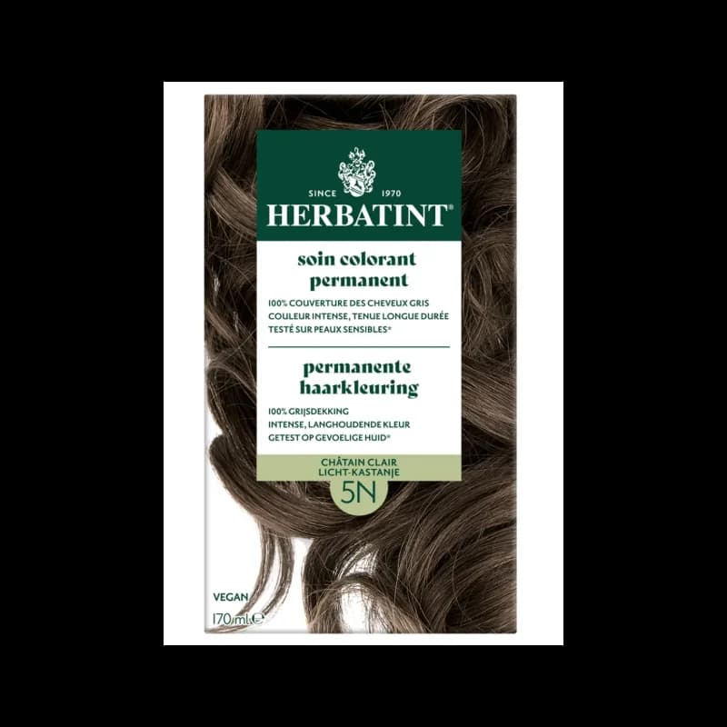 HERBATINT SOIN COLORANT PERMANENT 5N CHATAIN CLAIR
