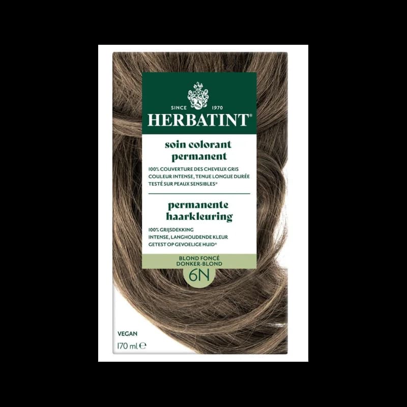 HERBATINT SOIN COLORANT PERMANENT 6N BLOND FONCE