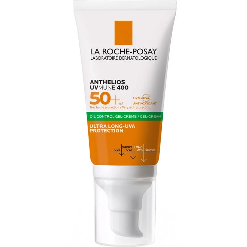 LA ROCHE POSAY ANTHELIOS UVMUNE 400 GEL CREME OIL CONTROL INVISIVLE 50 ML