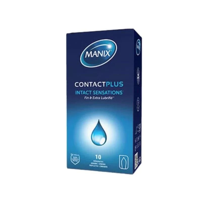 MANIX CONTACT PLUS BOITE 10 PRESERVATIFS