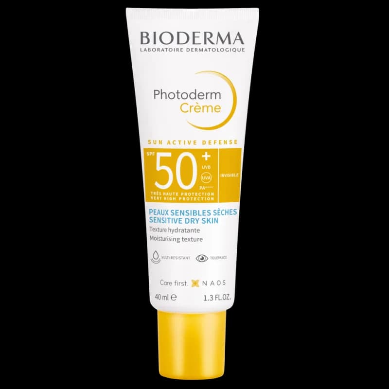 BIODERMA PHOTODERM SUN ACTIVE DEFENCE CREME SOLAIRE SPF 50 + INVISIBLE