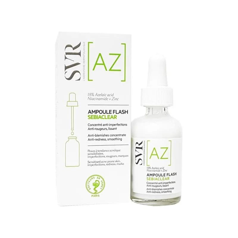 SVR AMPOULE AZ SEBIACLEAR AMPOULE FLASH 30 ML
