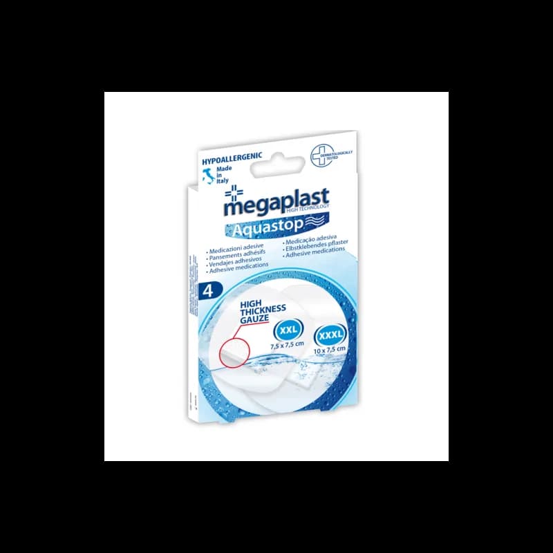MEGAPLAST AQUASTOP PANSEMENT BOITE DE 4 - 112653