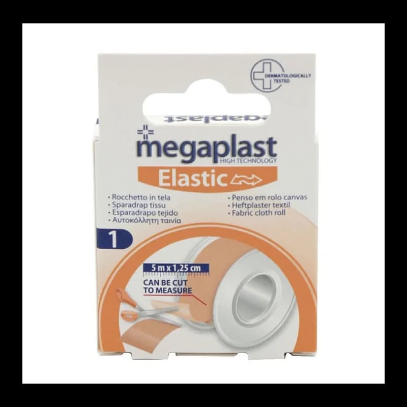 MEGAPLAST EXPANDER SPARADRAP TISSU (5X1.25) BOÎTE 1 - 120290