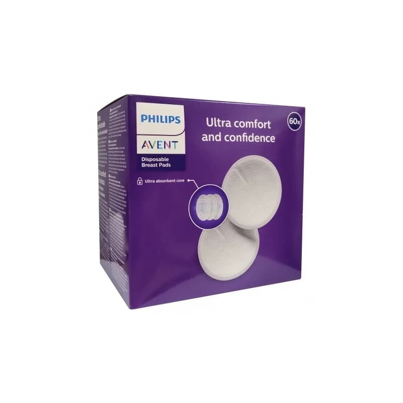 AVENT COUSSINETS JETABLES ULTRA CONFORT X60 - SCF254/61
