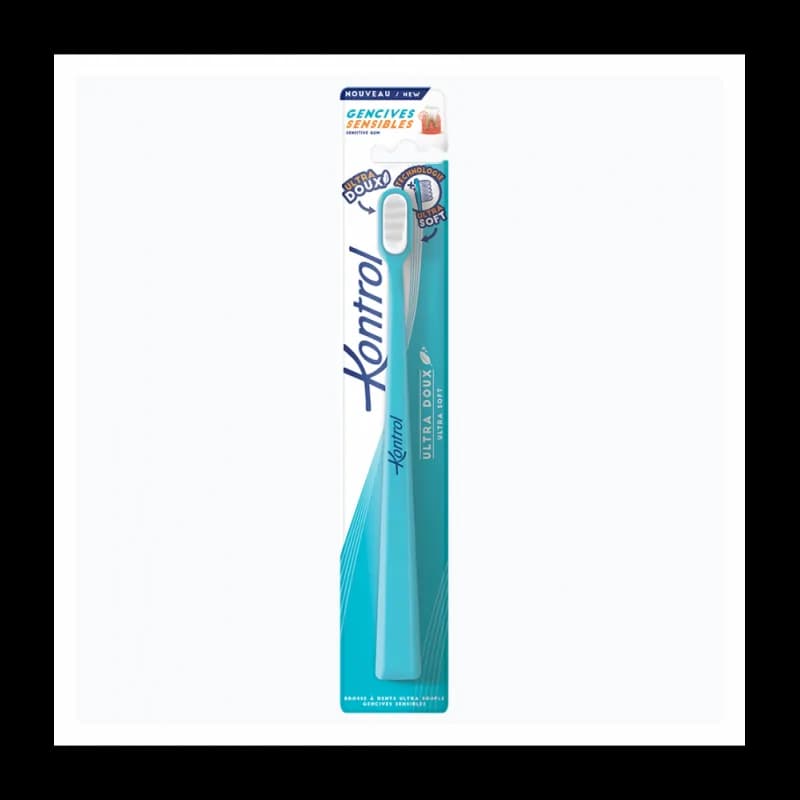 KONTROL Brosse à dents ULTRA DOUCE Gencives sensibles