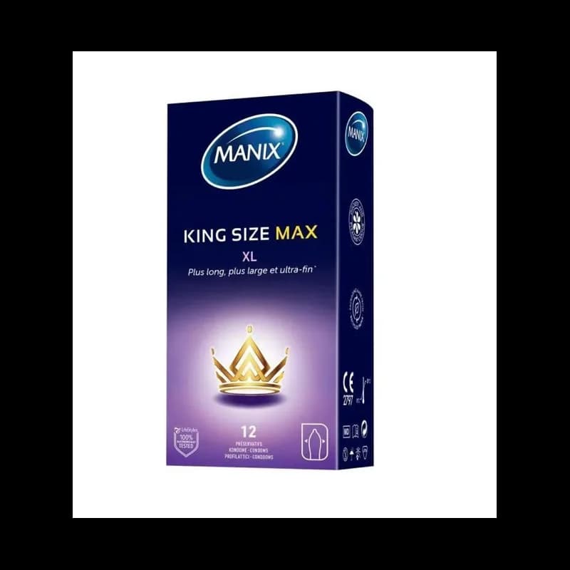 MANIX KING SIZE MAX BOITE DE 12