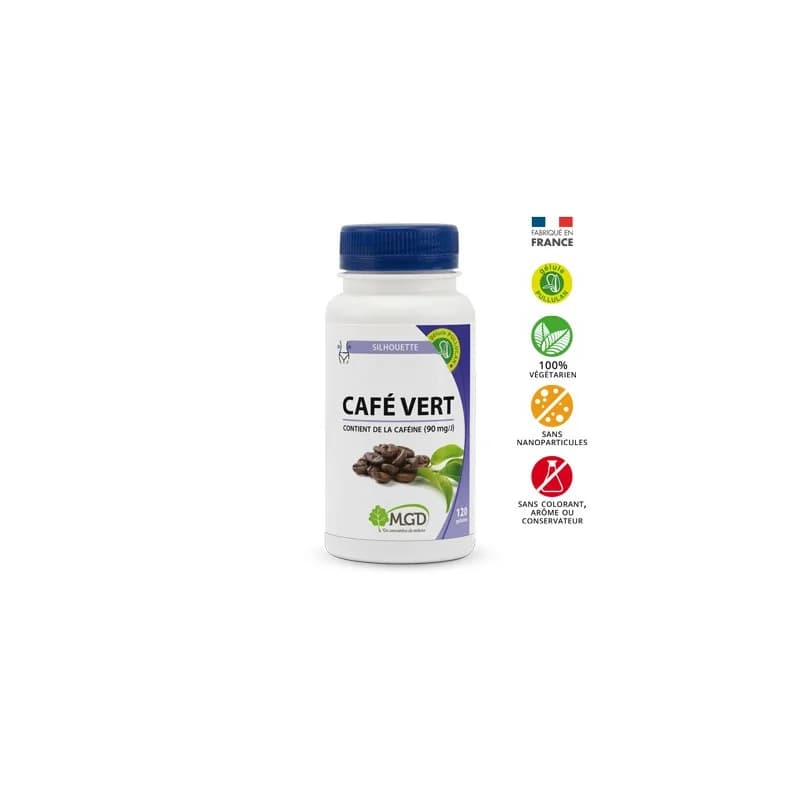 MGD CAFE VERT  PILLULIER 120 GÉLULES