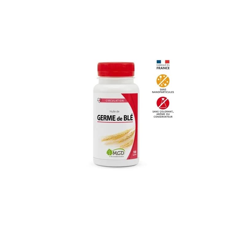 MGD HUILE DE GERME DE BLE  PILLULIER 100 CAPSULES