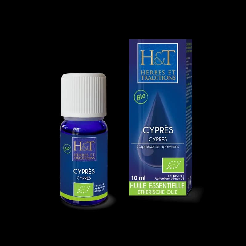HERBES ET TRADITIONS  HUILE ESSENTIELLE - CYPRES BIO 10ML