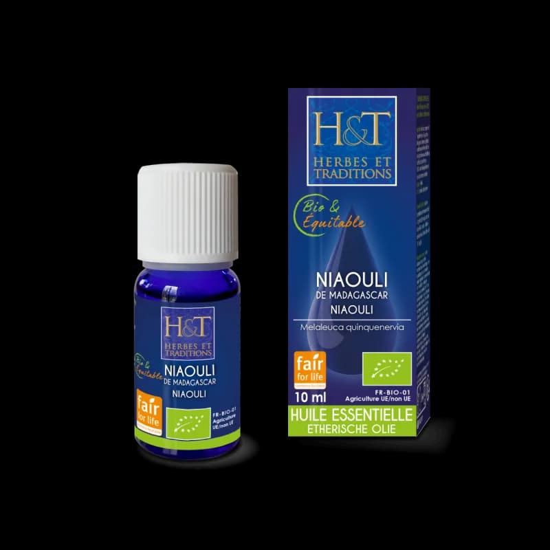 HERBES ET TRADITIONS HUILE ESSENTIELLE - NIAOULI BIO 10ML